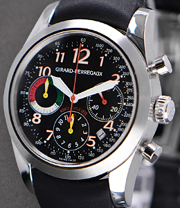 Rally Monte-Carlo 1976 Chronograph 40mm Automatic in Steel on Black Rubber Strap - Limited to 1000pcs