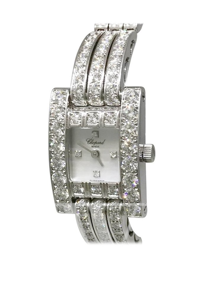 Chopard H Watch in White Gold