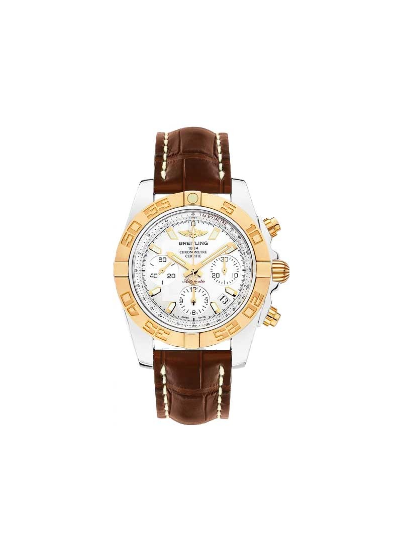Breitling Chronomat 41 Automatic Chronograph in Steel and Rose Gold