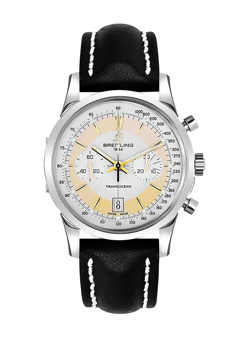 Breitling Transocean Chronograph 43mm Automatic in Steel