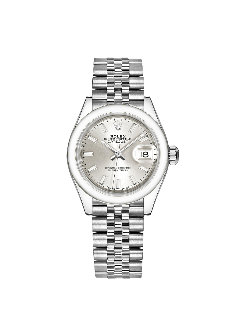 Rolex Unworn Datejust 28mm Automatic in Steel with Domed Bezel