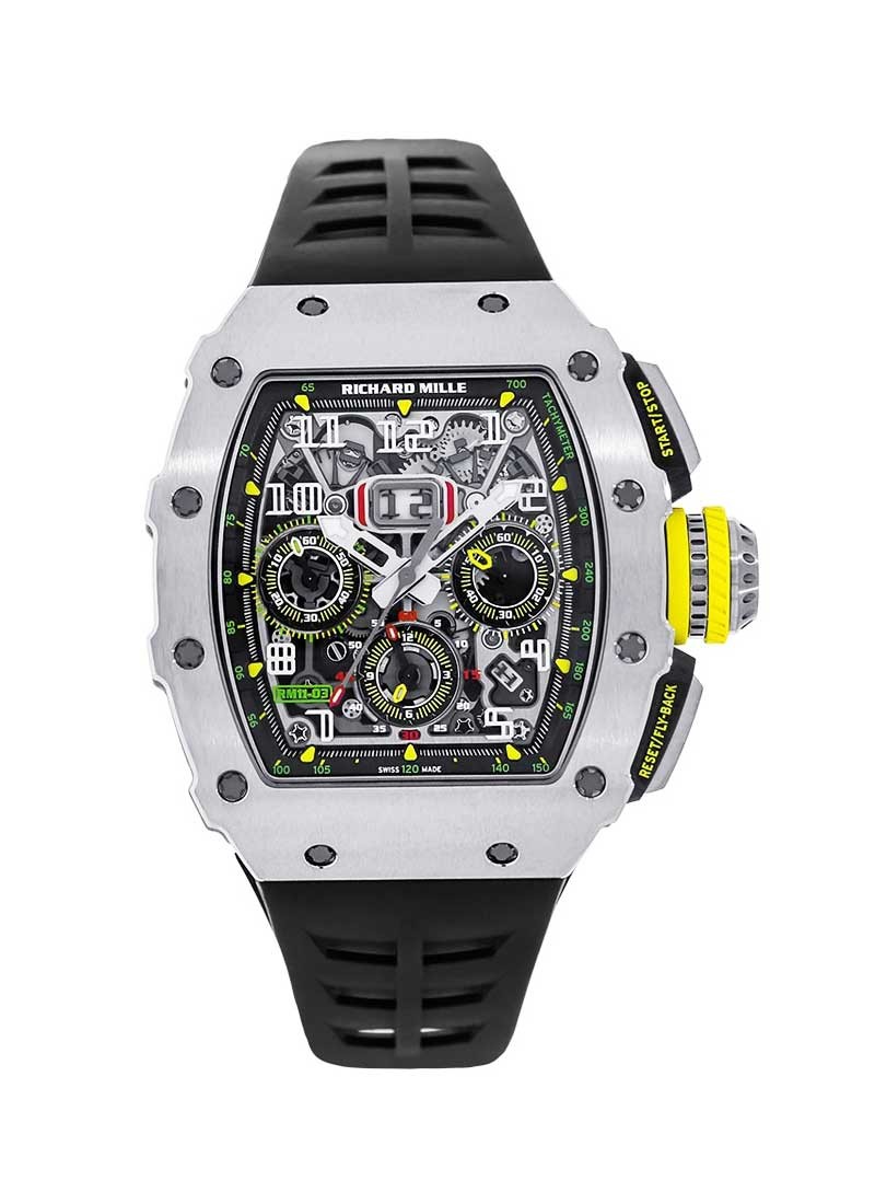 Richard Mille RM 11  Flyback Chronograph in Titanium