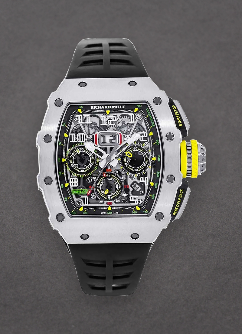 Richard Mille RM 11  Flyback Chronograph in Titanium