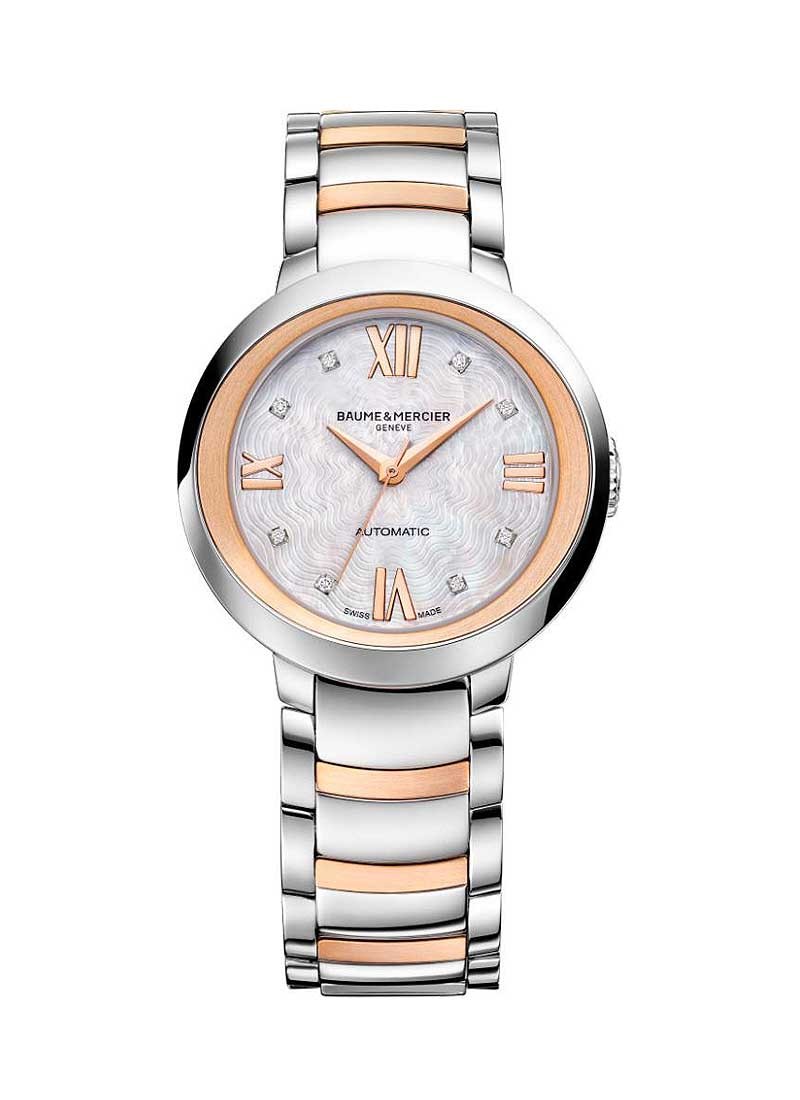 Baume & Mercier Promesse in Steel and Rose Gold