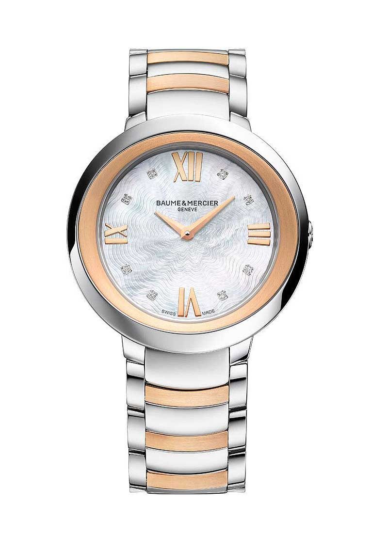 Baume & Mercier Promesse in Steel and Rose Gold