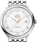 De Ville Prestige Co-Axial in Steel on Steel Bracelet with Silver Dial