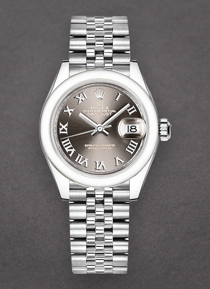 Rolex Unworn Datejust 28mm Automatic in Steel with Domed Bezel