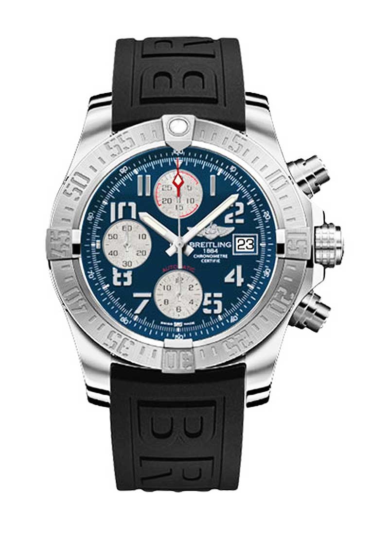 Breitling Avenger II GMT 43mm Automatic in Steel
