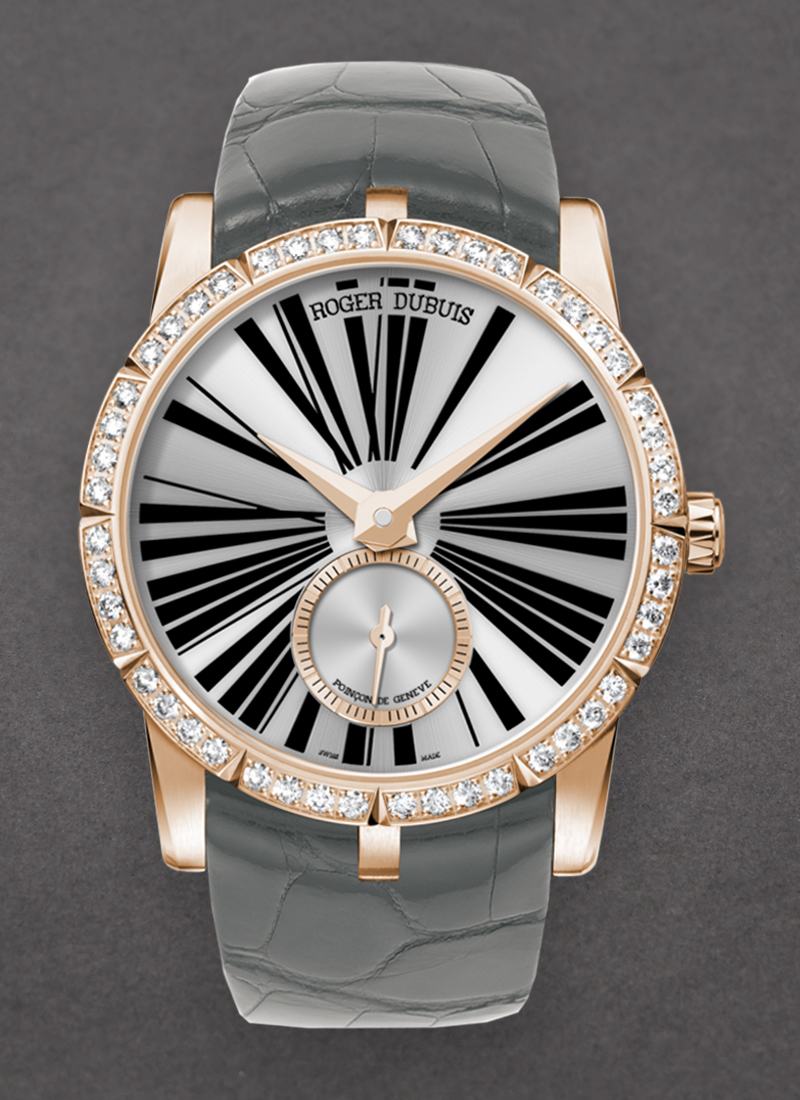 Roger Dubuis Excalibur 36mm Automatic in Rose Gold with Diamond Bezel