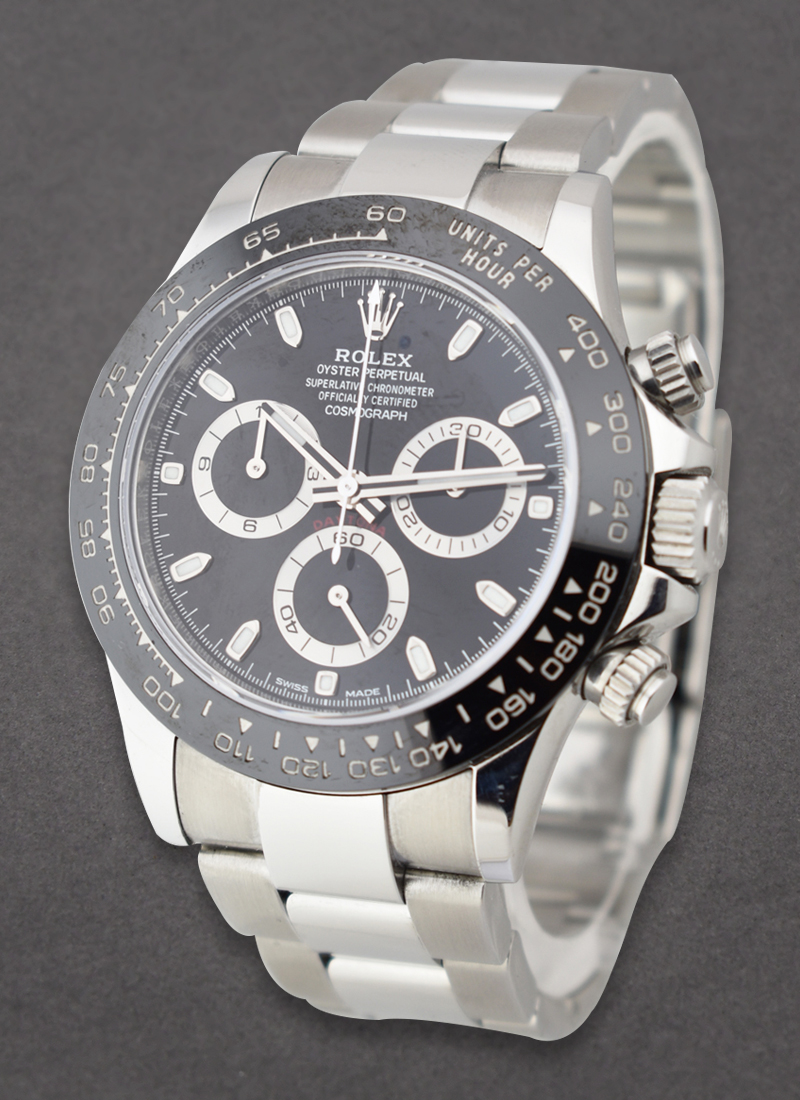 Pre-Owned Rolex Daytona 40mm in Steel with Ceramic Bezel