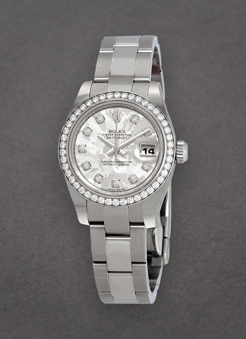 Rolex Unworn Datejust 26mm in Steel with Diamond Bezel