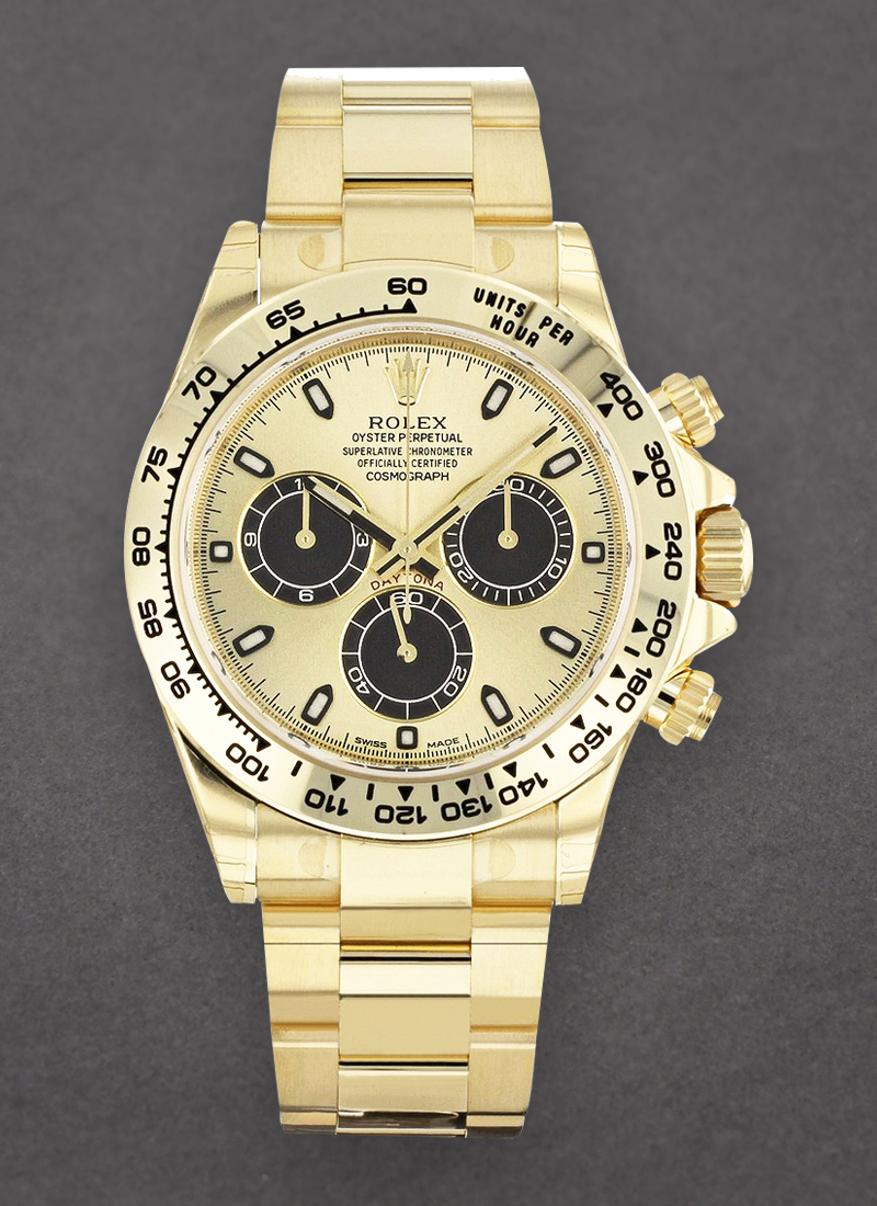 Rolex Unworn Daytona in Yellow Gold