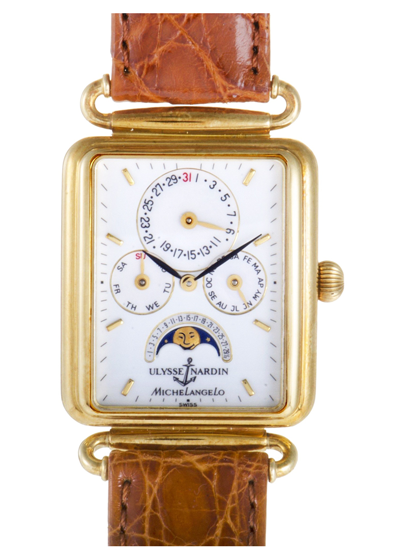 Ulysse Nardin Michelangelo 29mm Automatic in Yellow Gold