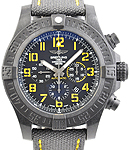 Avenger Hurricane Chronograph in Black Ceramic on Anthracite Fabric Strap with Volcano Black Dial