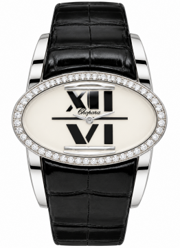 Chopard 139018-1007 Classic in White Gold with Diamond Bezel 139018-1007