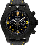 Avenger Hurricane Chronograph in Black Ceramic on Anthracite Fabric Strap with Volcano Black Dial