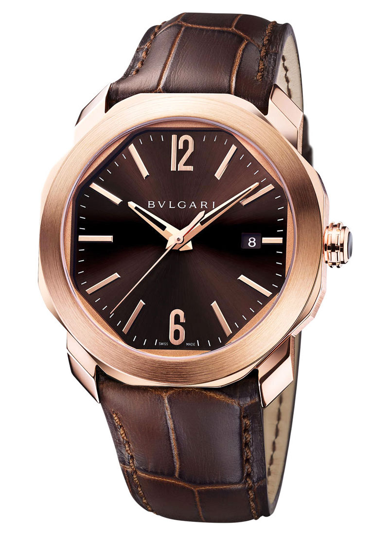 Bvlgari Octo Roma 41mm Automatic in Rose Gold