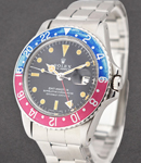 GMT Master  Ref 1675 with Pepsi Bezel on Oyster Bracelet - Circa 1971