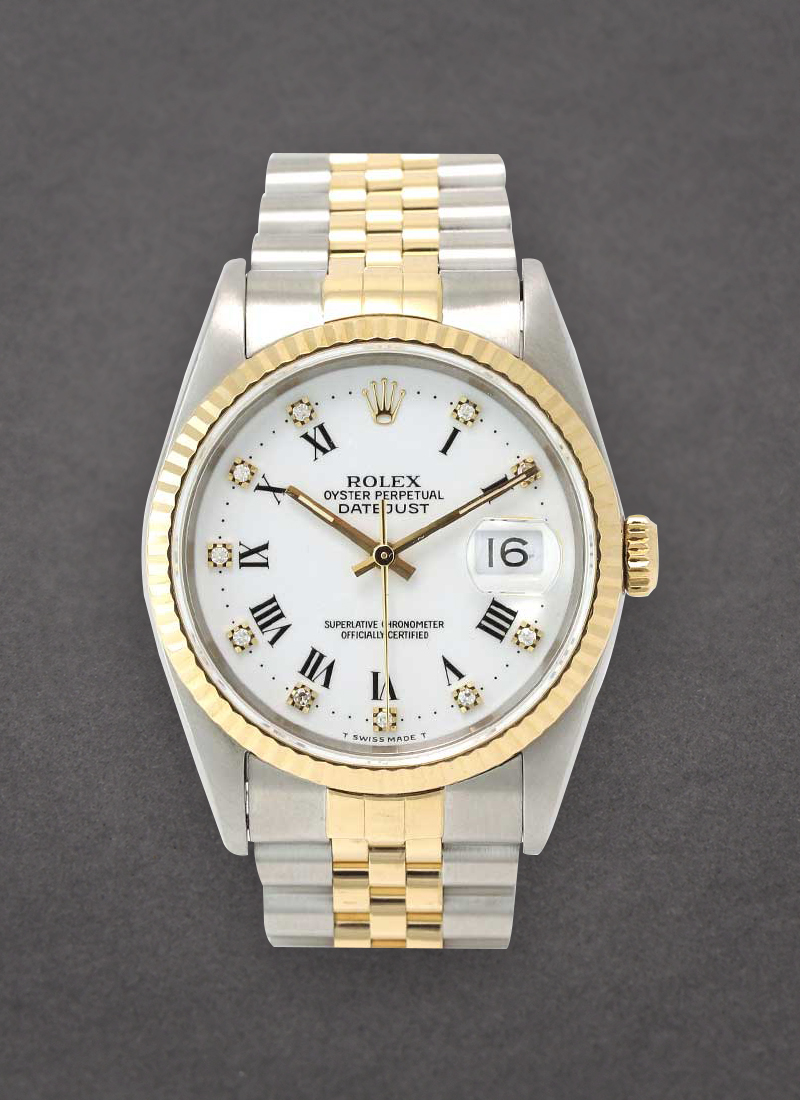 Pre-Owned Rolex Datejust 36mm 2-Tone Ref 16233