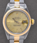 2-Tone Datejust Lady's 26mm on Oyster Bracelet with Champagne Stick Dial