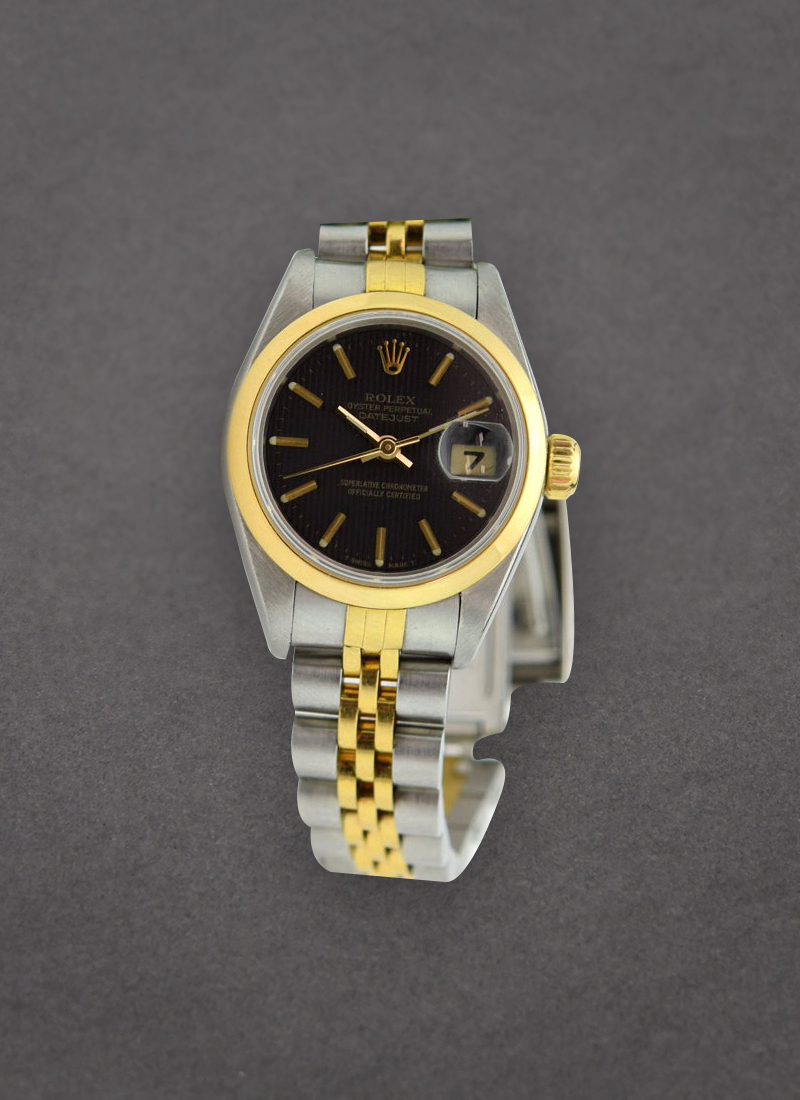 Pre-Owned Rolex Datejust Ladies in Steel with Yellow Gold Smooth Bezel