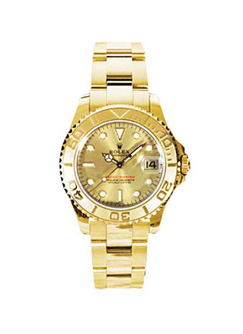 Pre-Owned Rolex Yacht-Master Mid Size in Yellow Gold