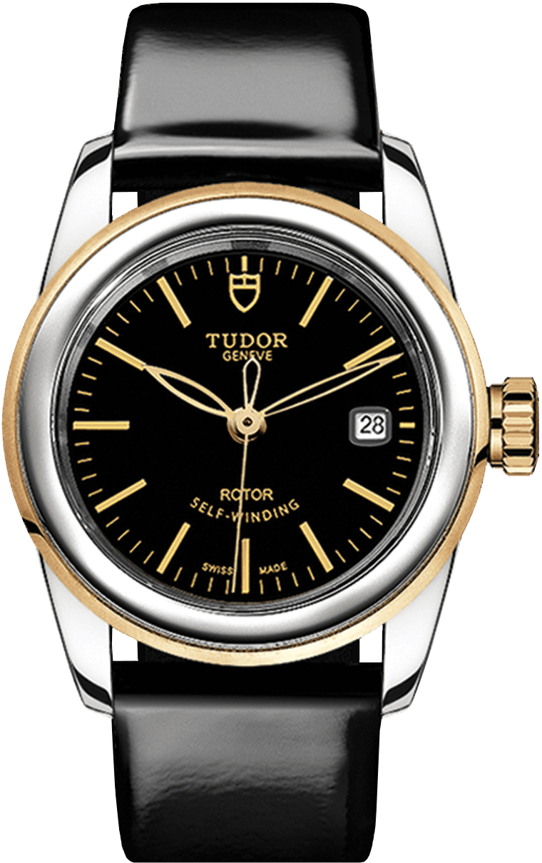Tudor Glamour Date 26mm Automatic in Steel and Yellow Gold