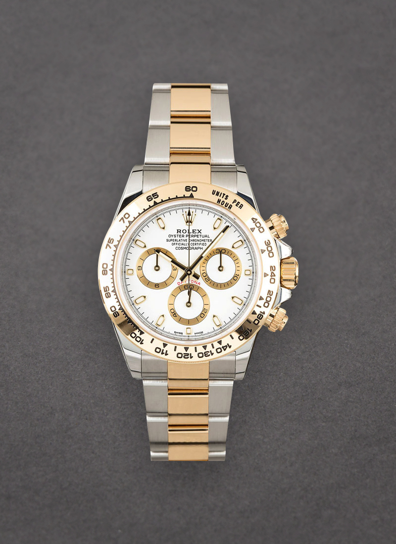 Rolex Unworn 2-Tone Daytona with Yellow Gold Bezel