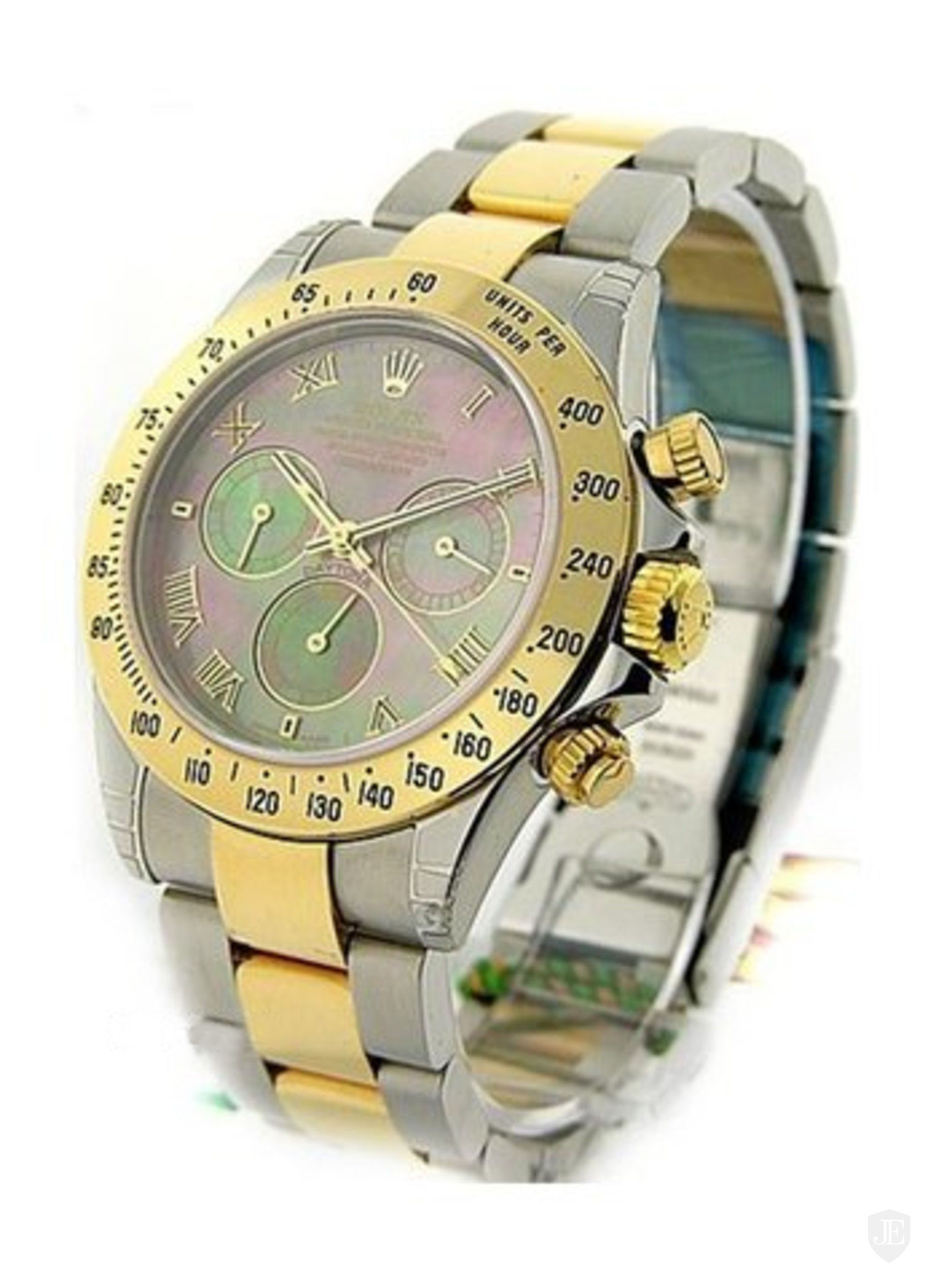 Pre-Owned Rolex Daytona 40mm in Steel with Yellow Gold Bezel Pre-Owned Rolex Daytona 40mm in Steel with Yellow Gold Bezel