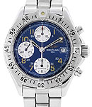 Colt Chronograph in Steel on Steel Bracelet with Blue Dial and Silver Subdials