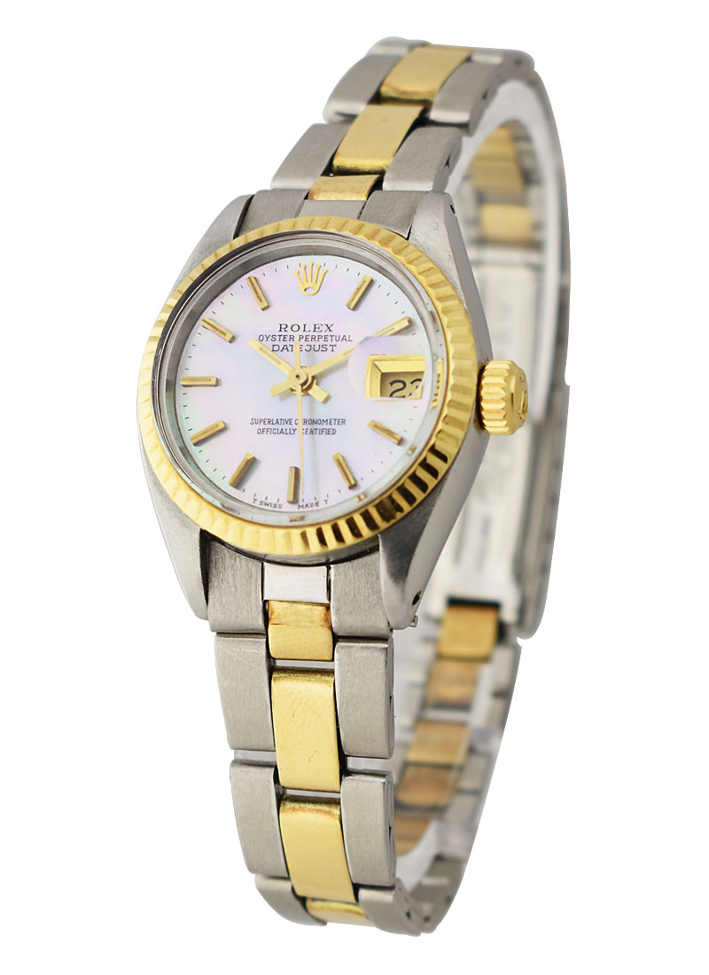 Pre-Owned Rolex Datejust 26mm in 2-Tone with Fluted Bezel