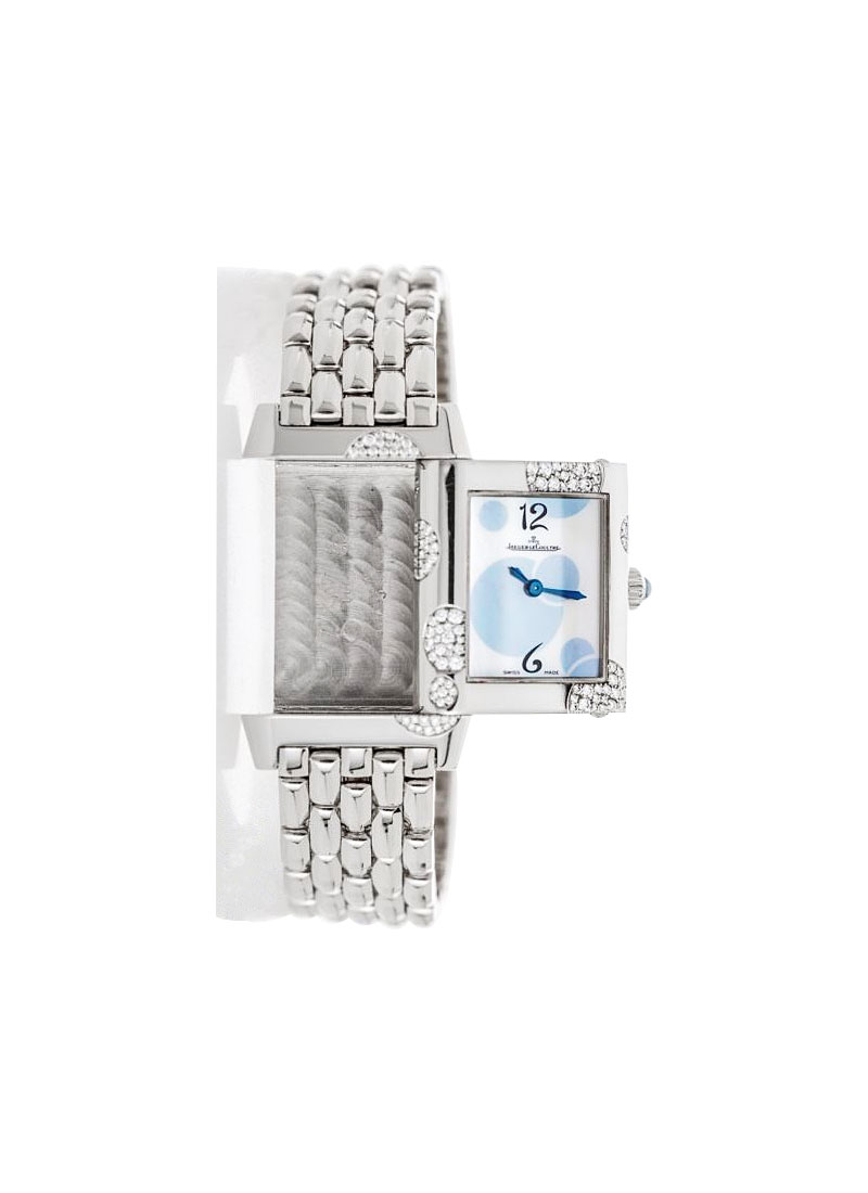 Jaeger - LeCoultre Reverso Ladies in White Gold with Diamond