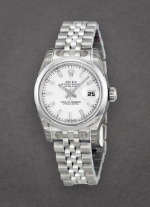 Pre-Owned Rolex 179160 Datejust 26mm in Steel with Smooth Bezel 179160