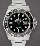 GMT Master II on Oyster Bracelet with Black Dial