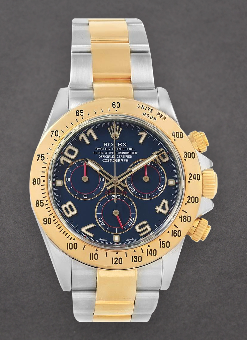 Pre-Owned Rolex Daytona 40mm in Steel with Yellow Gold Bezel