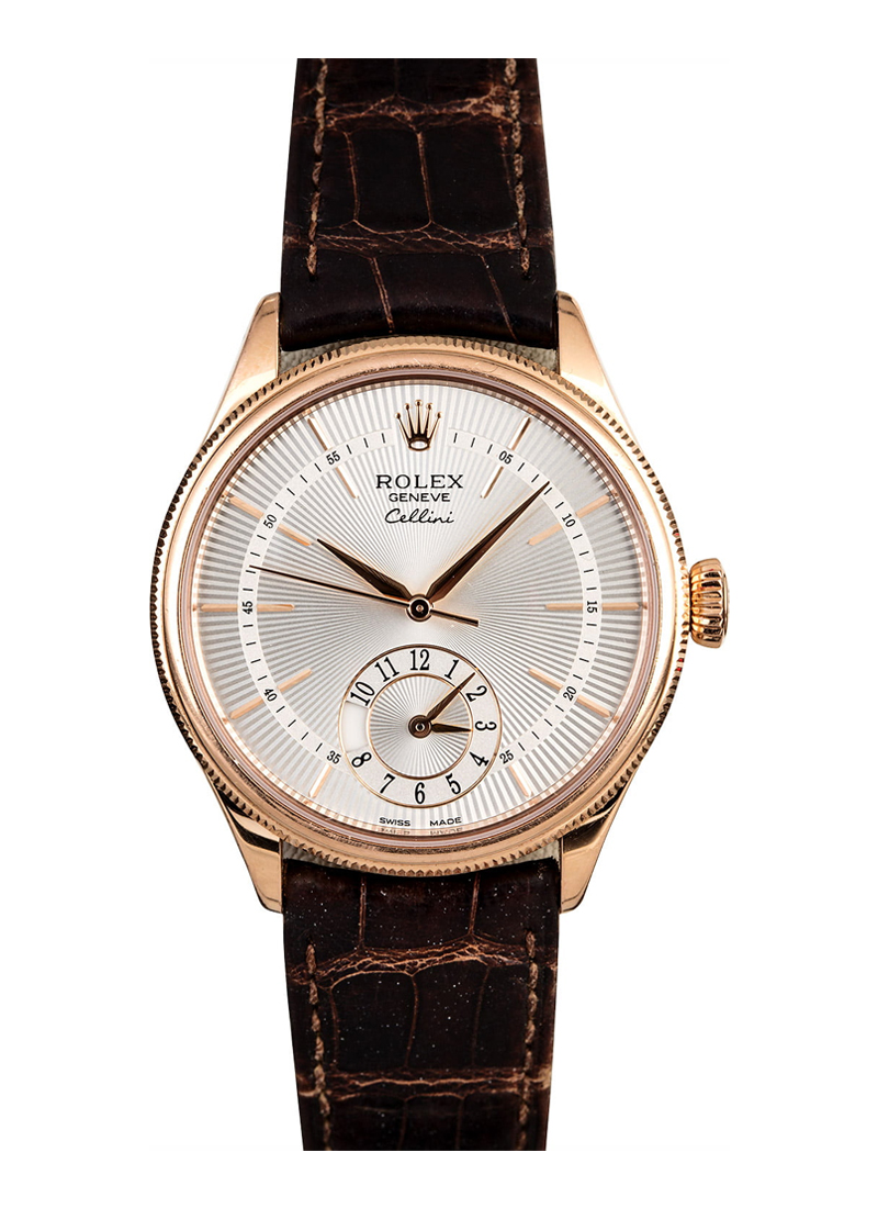 Pre-Owned Rolex Cellini 39mm in Rose Gold