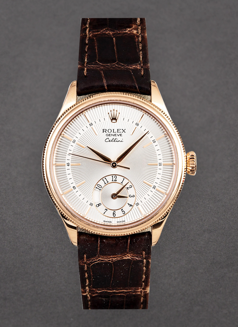 Pre-Owned Rolex Cellini 39mm in Rose Gold