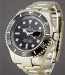 Sea Dweller 43mm in Steel with Black Ceramic Bezel 50th Anniversary on Oyster Bracelet with Black Dial