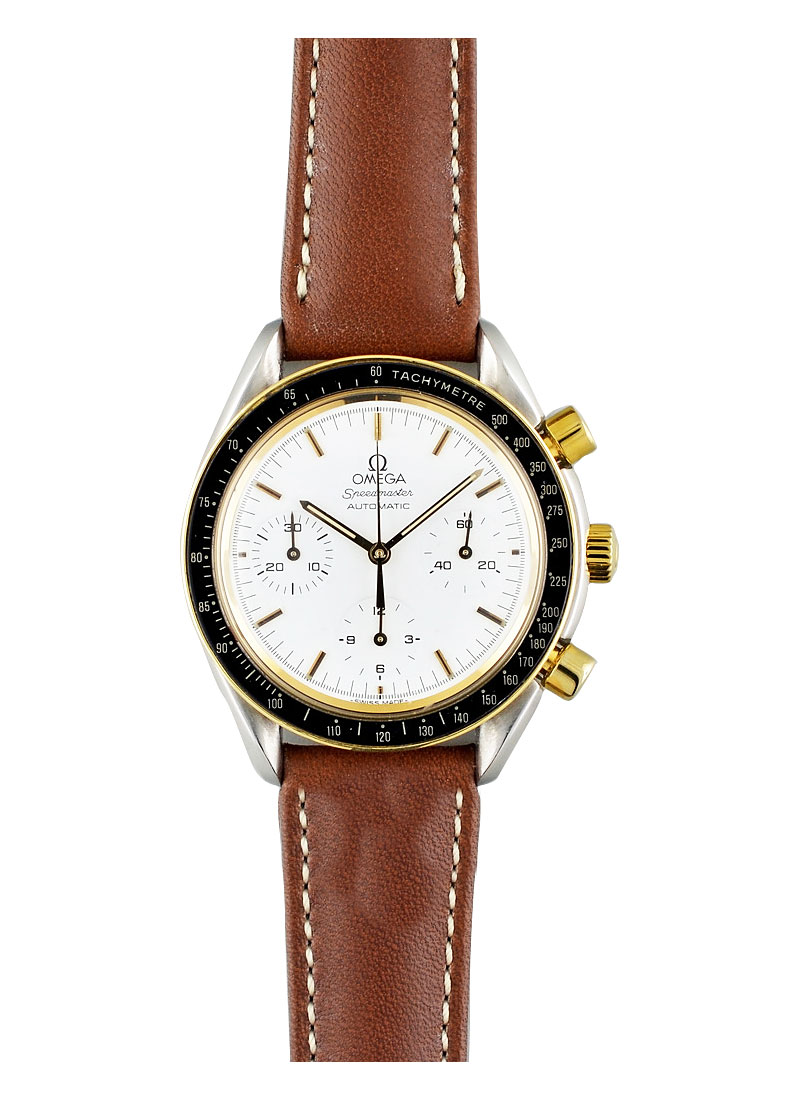 Omega Speedmaster Reduced Chronograph in Steel and Yellow Gold