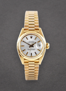 Pre-Owned Rolex 69178 Datejust Ladies in Yellow Gold with Fluted Bezel 69178