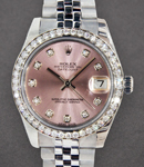 Datejust - 31mm - Ledies - Diamond Bezel on Jubilee Bracelet - Pink Diamond Dial