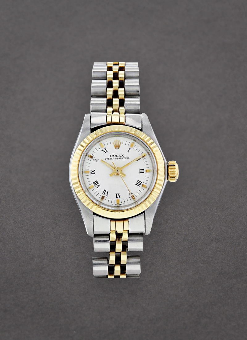 Pre-Owned Rolex Ladies Oyster Perpetual 26mm - Fluted Bezel