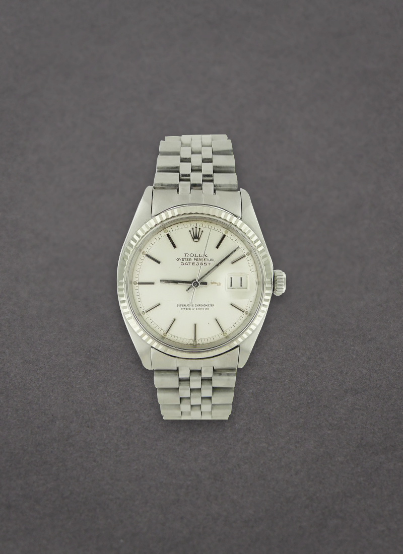 Pre-Owned Rolex Datejust - Mid Size - 31mm - Steel - Fluted Bezel