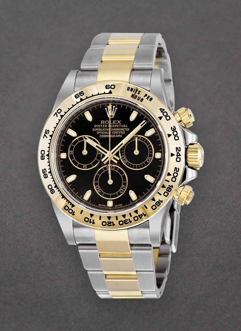 Pre-Owned Rolex Daytona 2-Tone in Steel with Yellow Gold Bezel