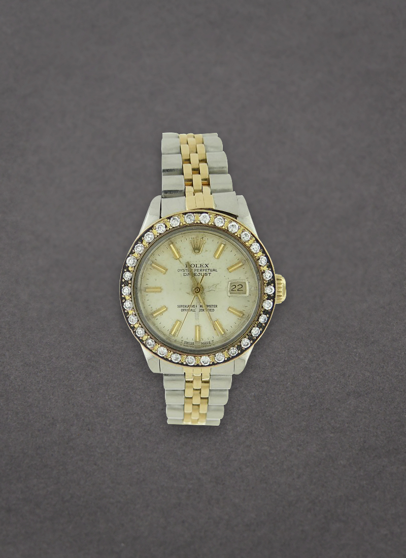 Pre-Owned Rolex Datejust 26mm - Custom Diamond Bezel