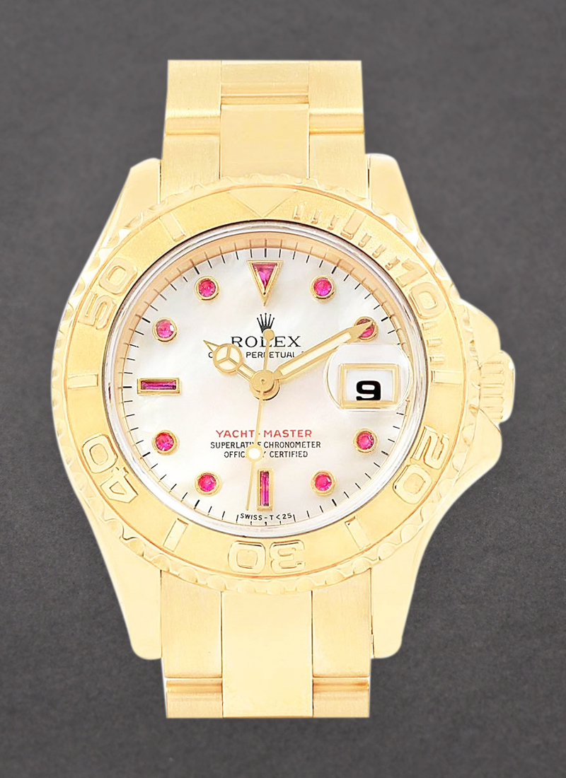 Pre-Owned Rolex Yacht-Master Small Size in Yellow Gold