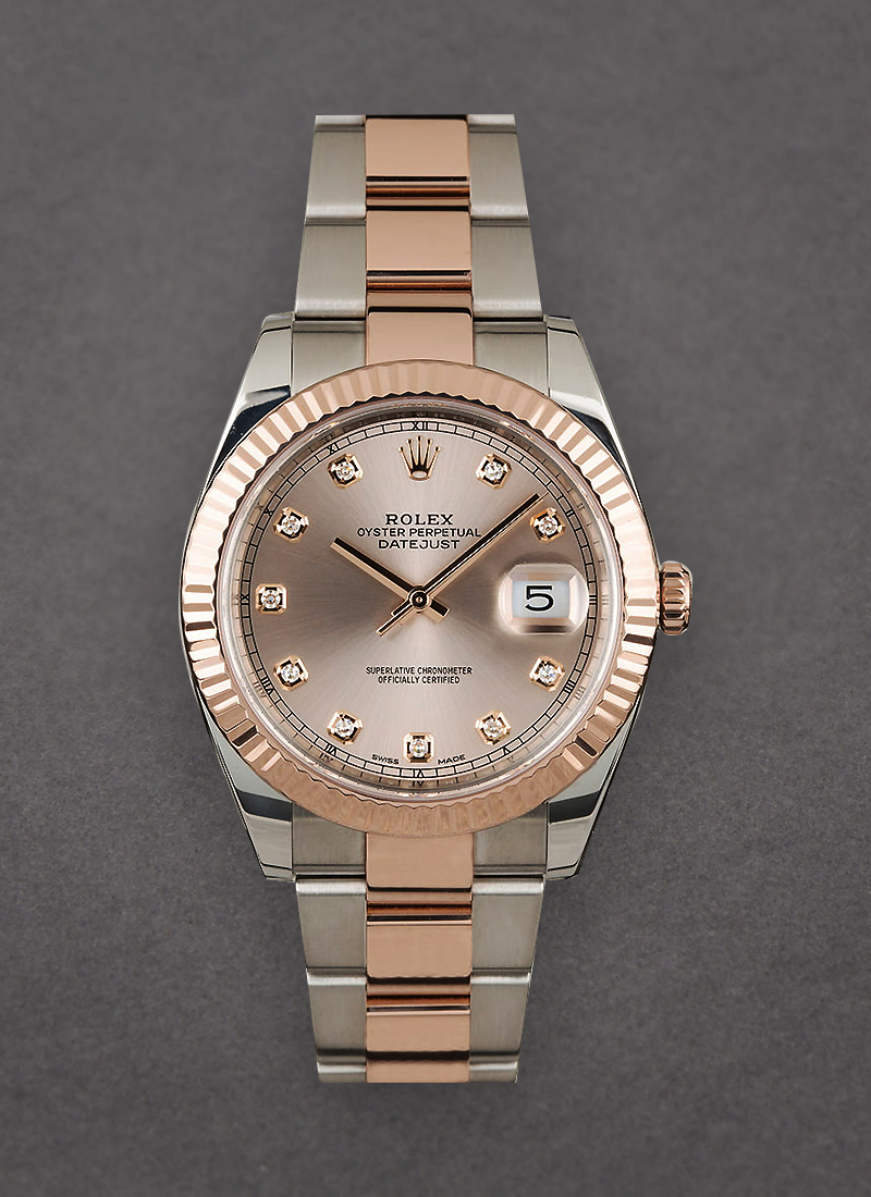 Pre-Owned Rolex 2-Tone Datejust || 41mm with Fluted Bezel