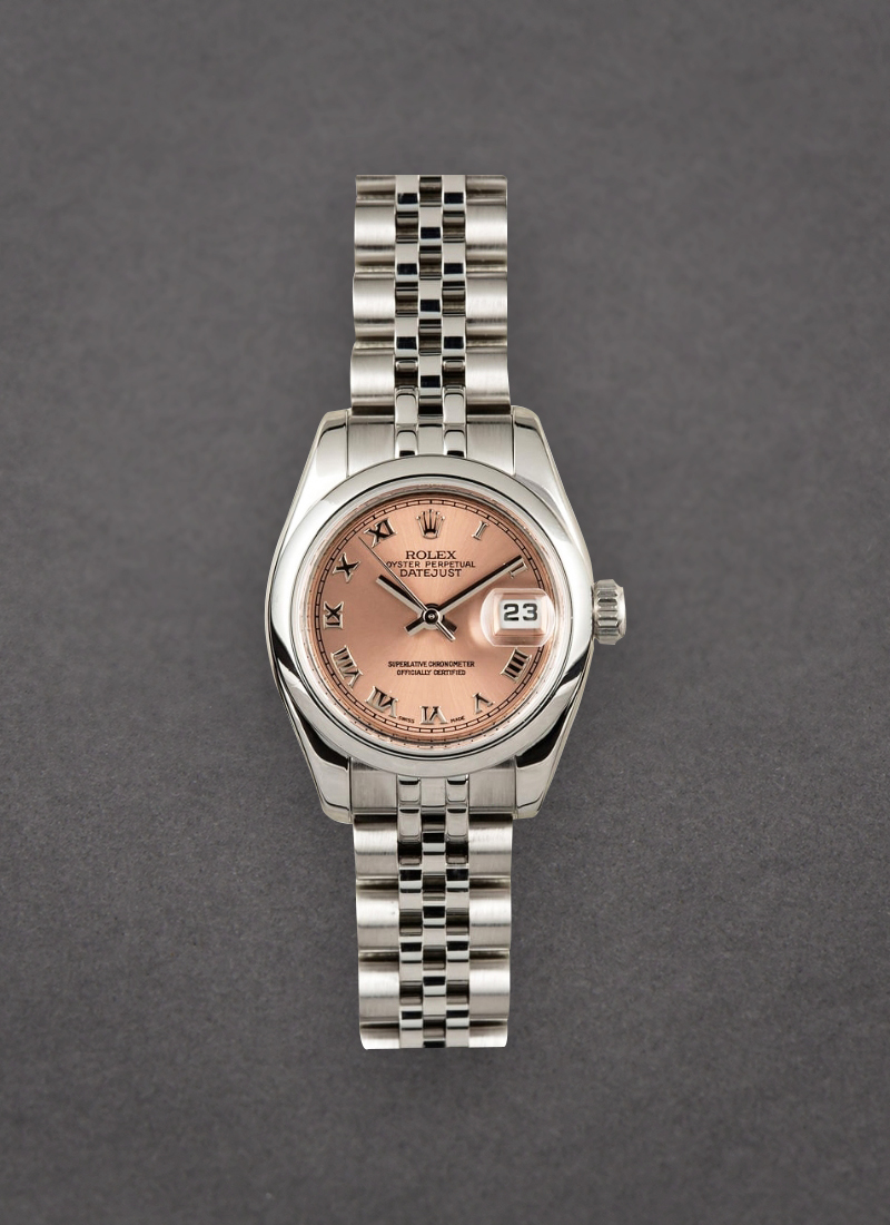 Pre-Owned Rolex Datejust in Steel with Smooth Bezel