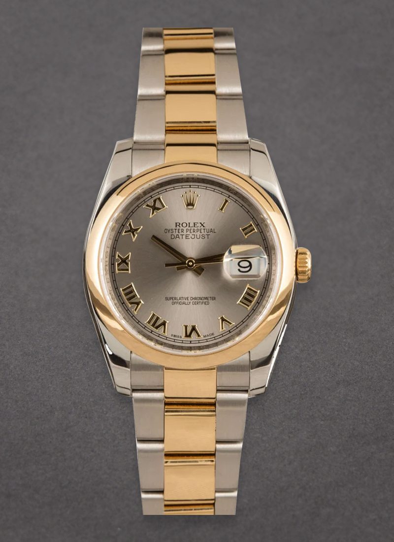 Pre-Owned Rolex Datejust 36mm 2-Tone Men's