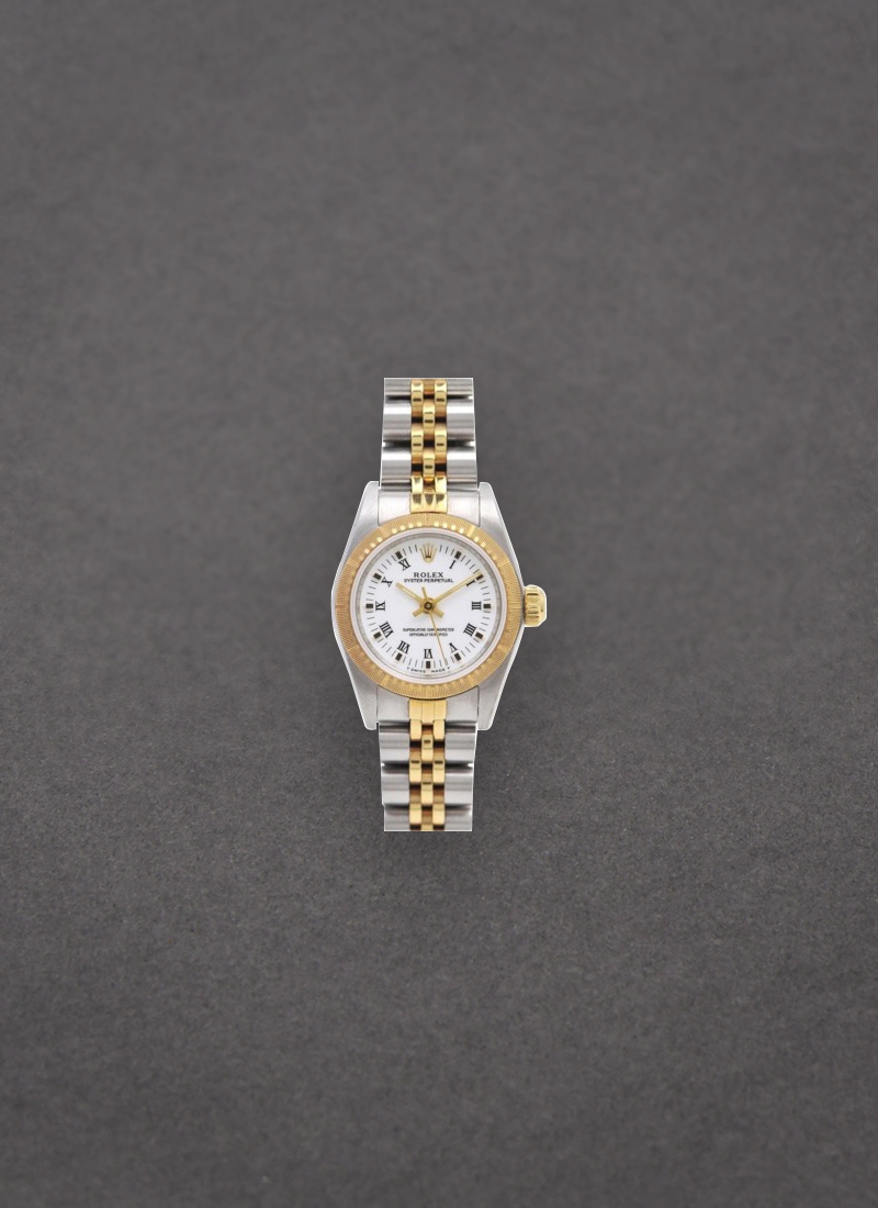 Pre-Owned Rolex 2-Tone Ladies 26mm Oyster Perpetual